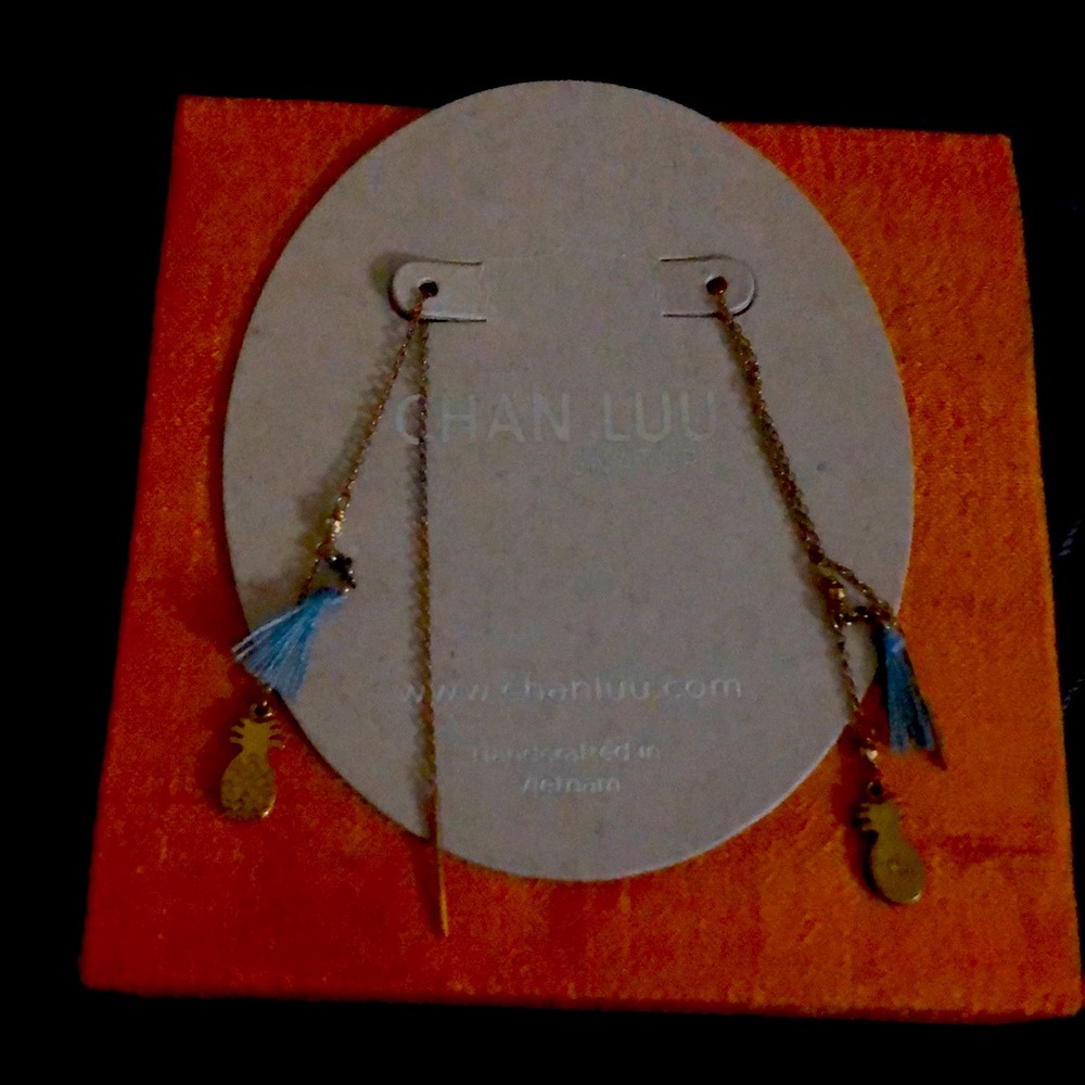 Chan Luu Pineapple earrings